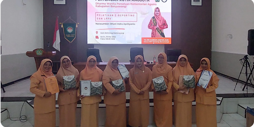 DWP UP MTsN 9 Banyuwangi Asah Kreativitas Lewat Pelatihan Membuat Garnis